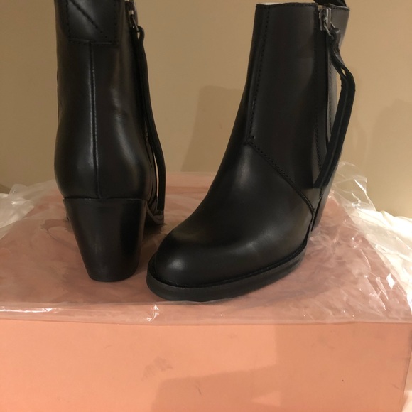 Acne pistol leather ankle boots - Picture 3 of 6